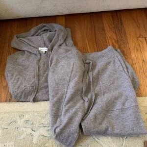 Bella Dahl cashmere sweater set